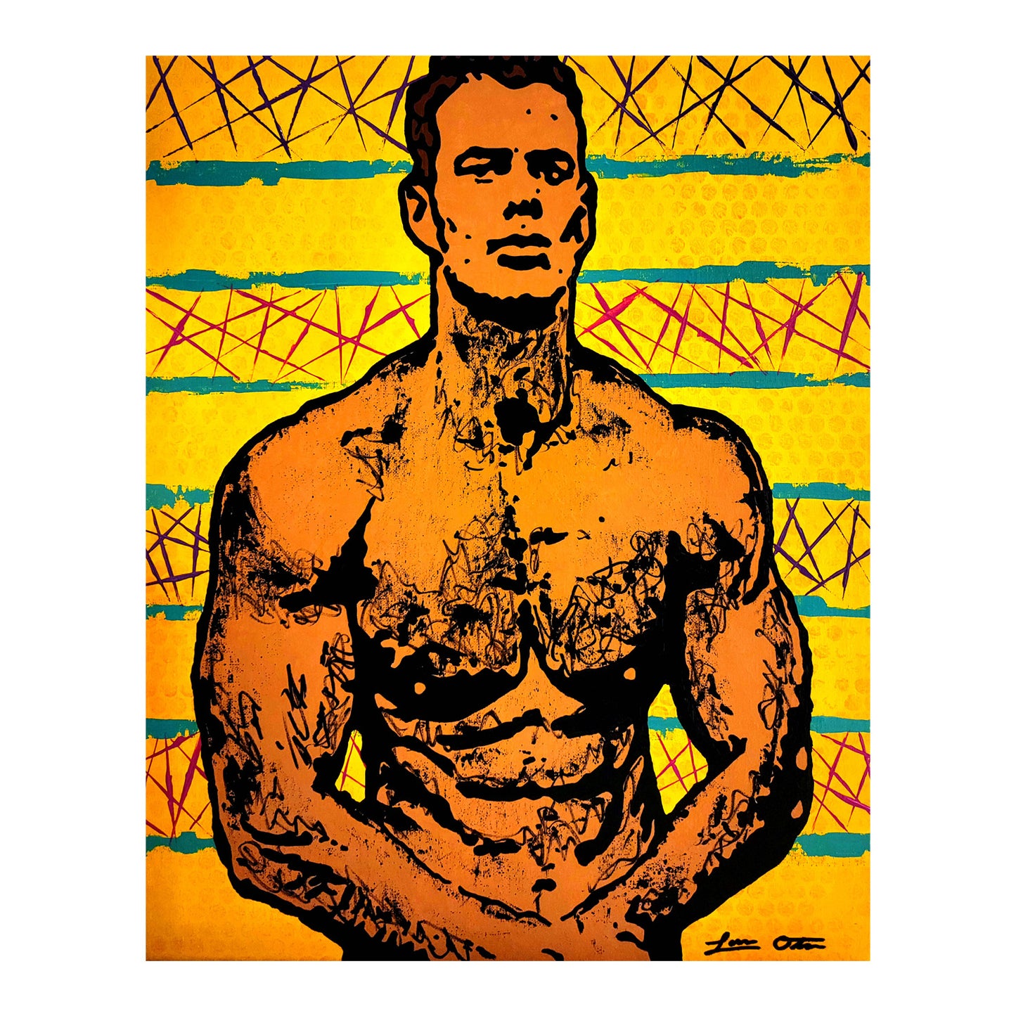 "Dusan" Original Painting image 1