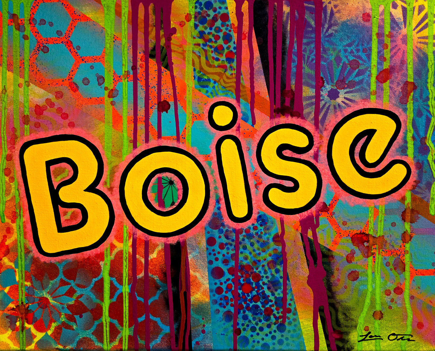 "Boise Graffiti" Original Painting