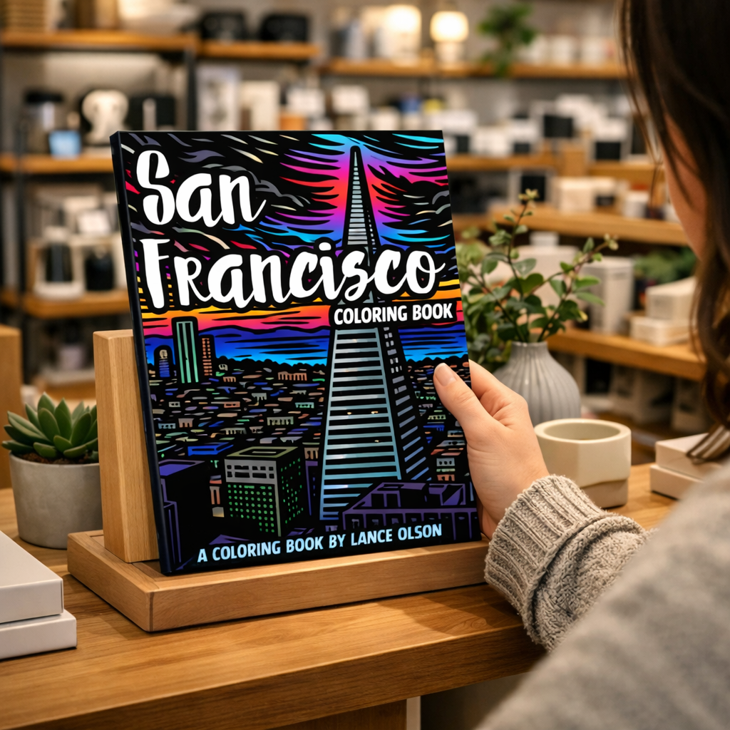Coloring Books: San Francisco Coloring Book (5 Pack)