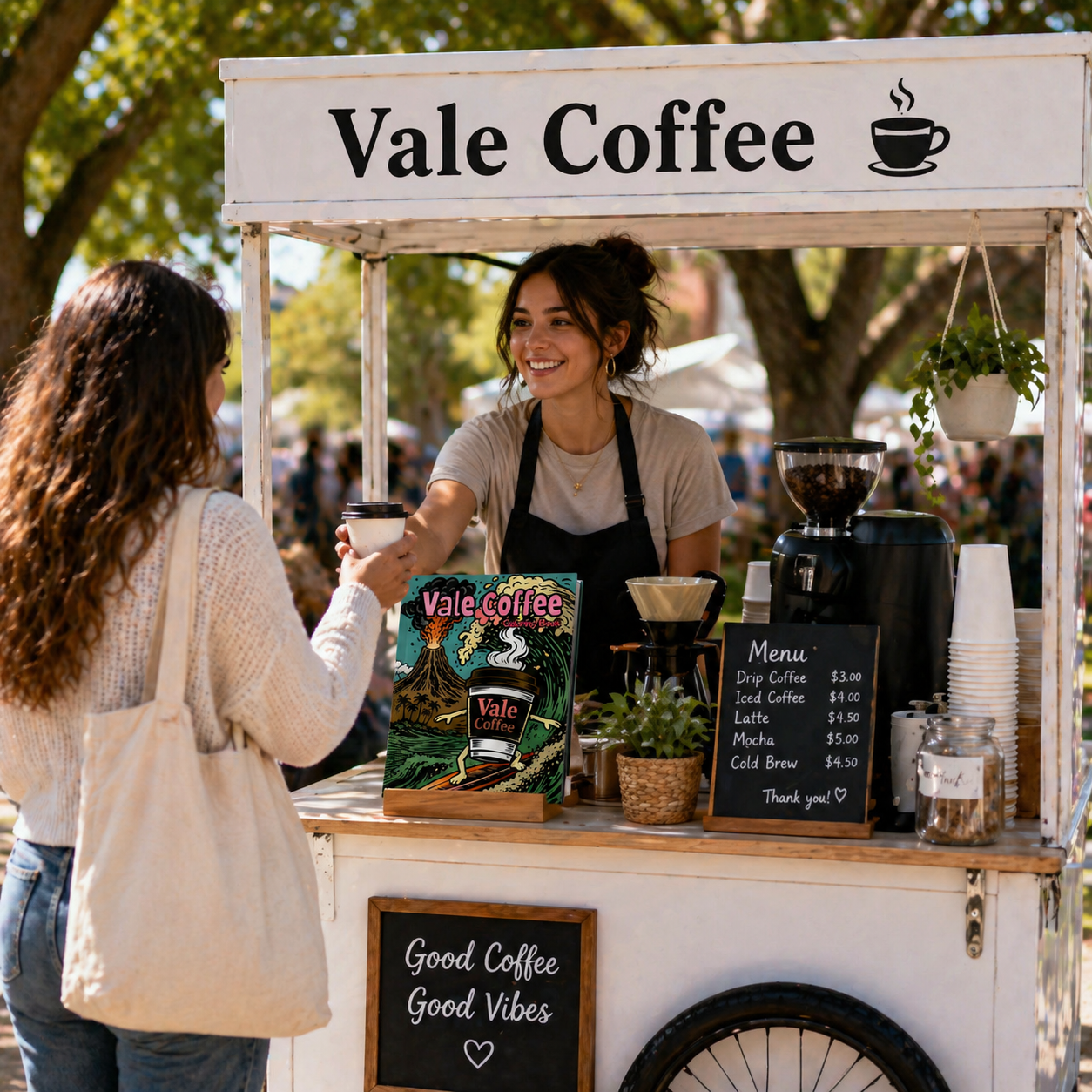 Coloring Books: Vale Coffee Coloring Book (5 Pack)