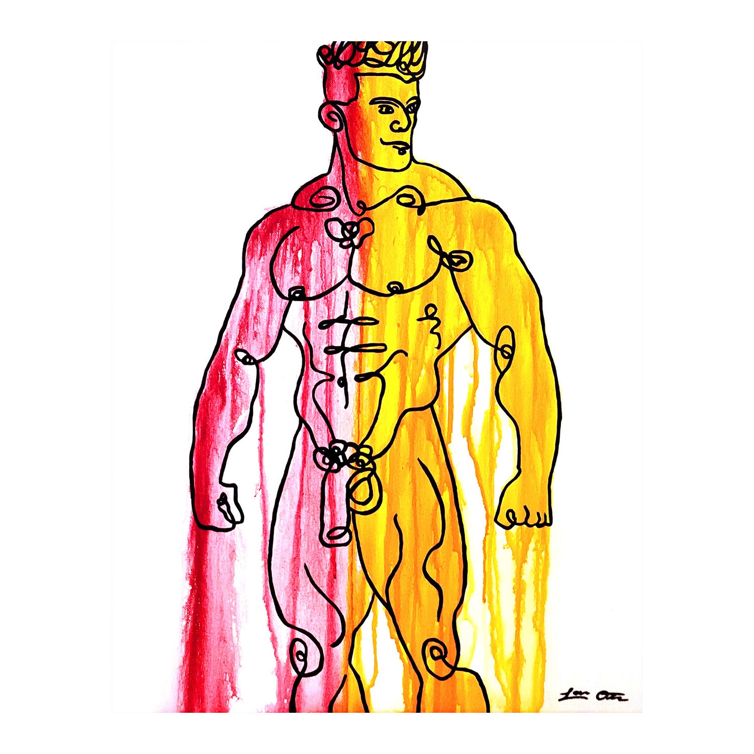 "Brock" Original Painting image 1
