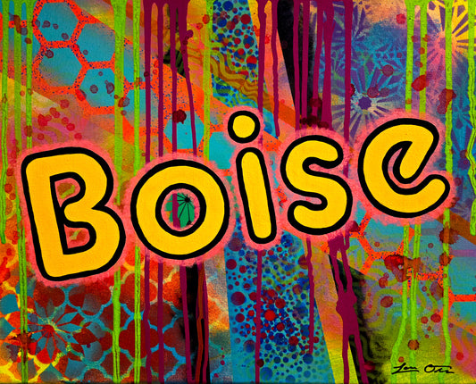 "Boise Graffiti" Original Painting