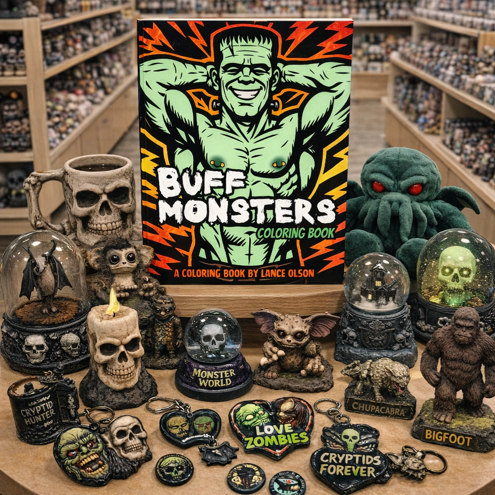 Coloring Books: Buff Monsters Coloring Book (5 Pack)