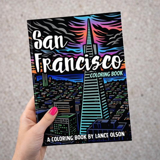 Coloring Books: San Francisco Coloring Book (5 Pack)