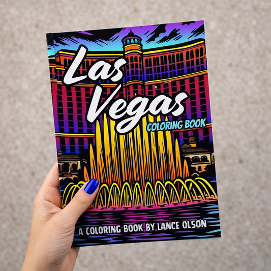 Coloring Books: Las Vegas Coloring Book (5 Pack)