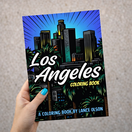 Coloring Books: Los Angeles Coloring Book (5 Pack)