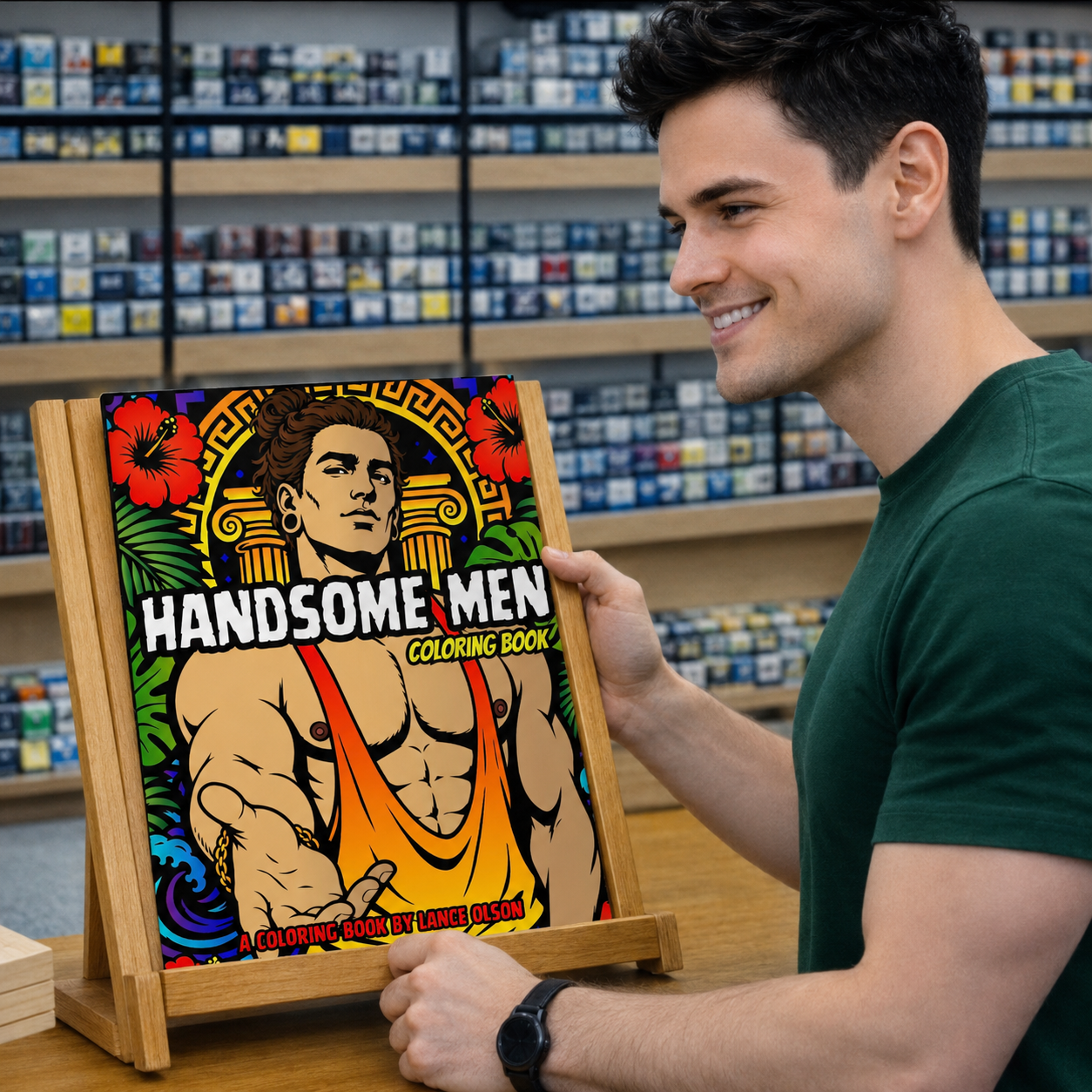 Coloring Books: Handsome Men Coloring Book (5 Pack)