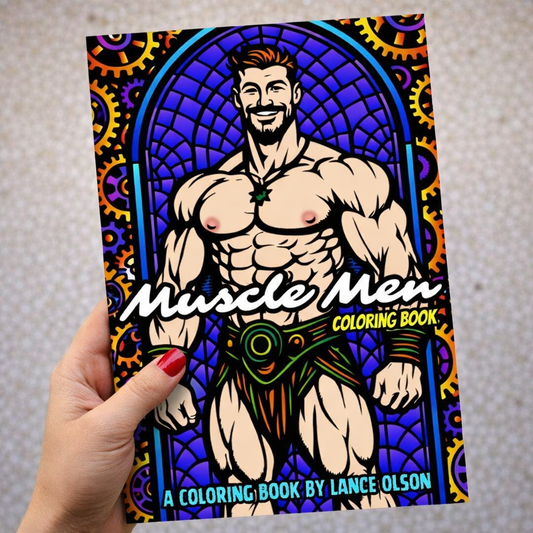 Coloring Books: Muscle Men Coloring Book (5 Pack)