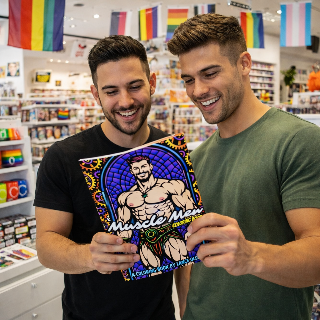 Coloring Books: Muscle Men Coloring Book (5 Pack)