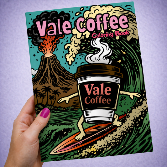 Coloring Books: Vale Coffee Coloring Book (5 Pack)