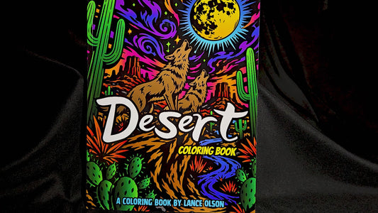 Coloring Books: Desert Coloring Book (5 Pack)